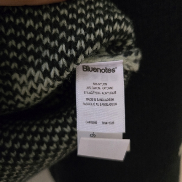 BNWT Bluenotes Dark Green Floral Cardigan XS - Picture 6 of 6